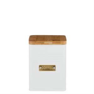 Typhoon White Otto Square Storage Canister